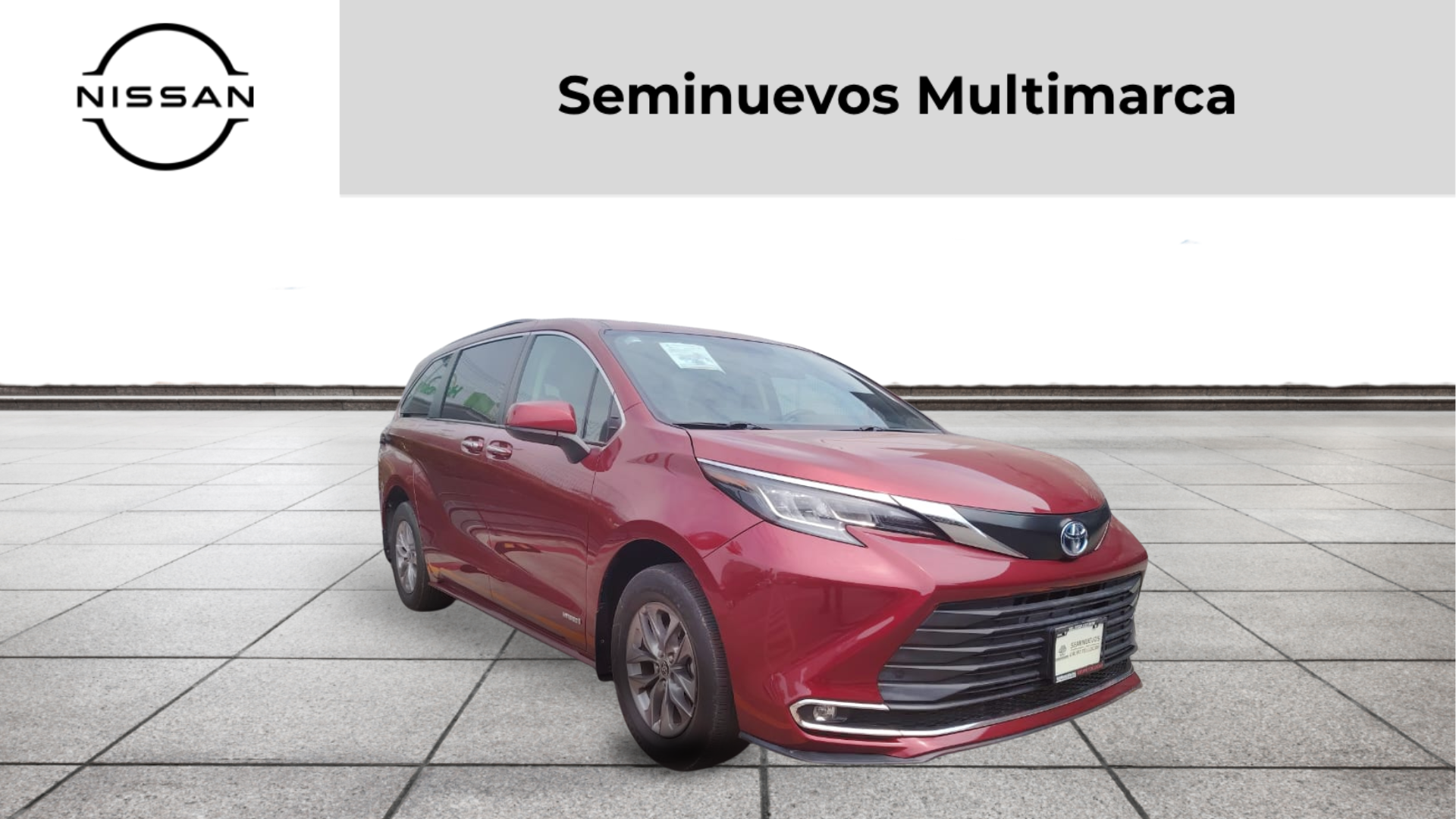2021 Toyota Sienna 2.5 Xle Piel Hibrido At
