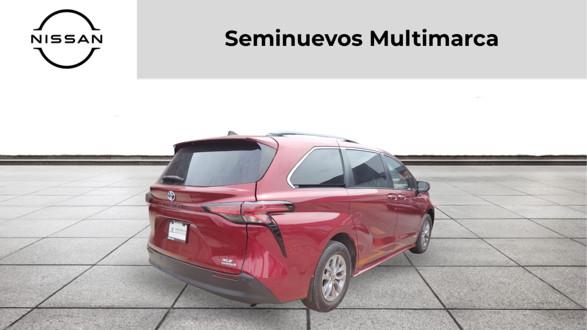 2021 Toyota Sienna 2.5 Xle Piel Hibrido At