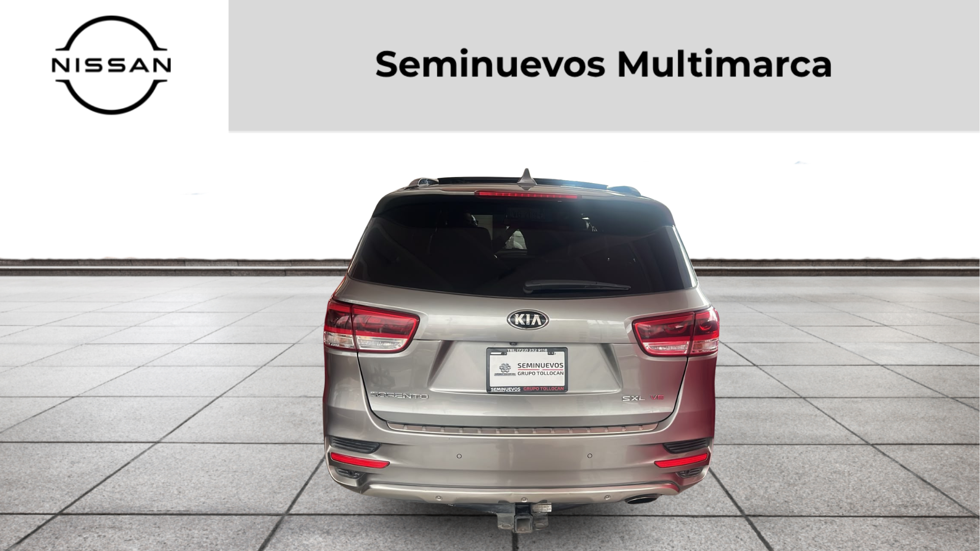 2018 Kia Sorento 3.3 V6 SXL Piel 7 Pasajeros AWD At